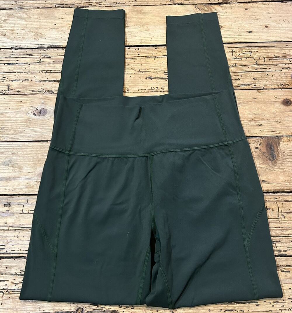 COREIO Womens size M Green High Rise Athletic Leggings NWOT